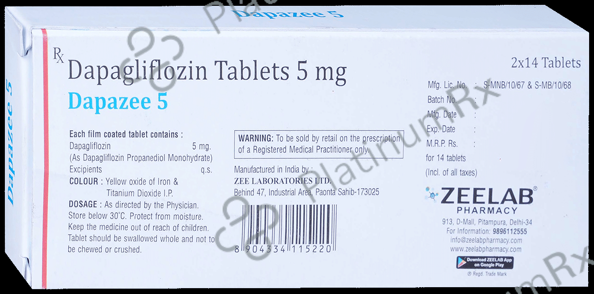 Dapazee 5 Tablet