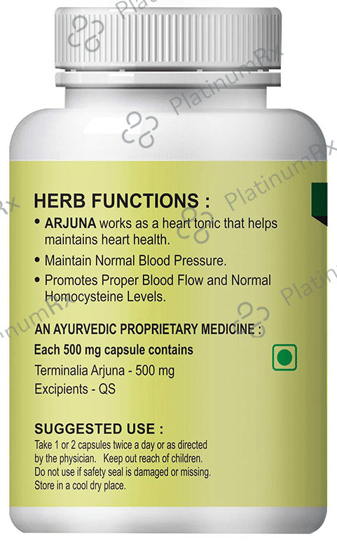 Fasczo Arjuna Tea 500mg Capsule
