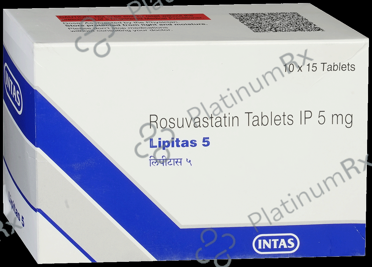 Lipitas 5mg Tablet 15s