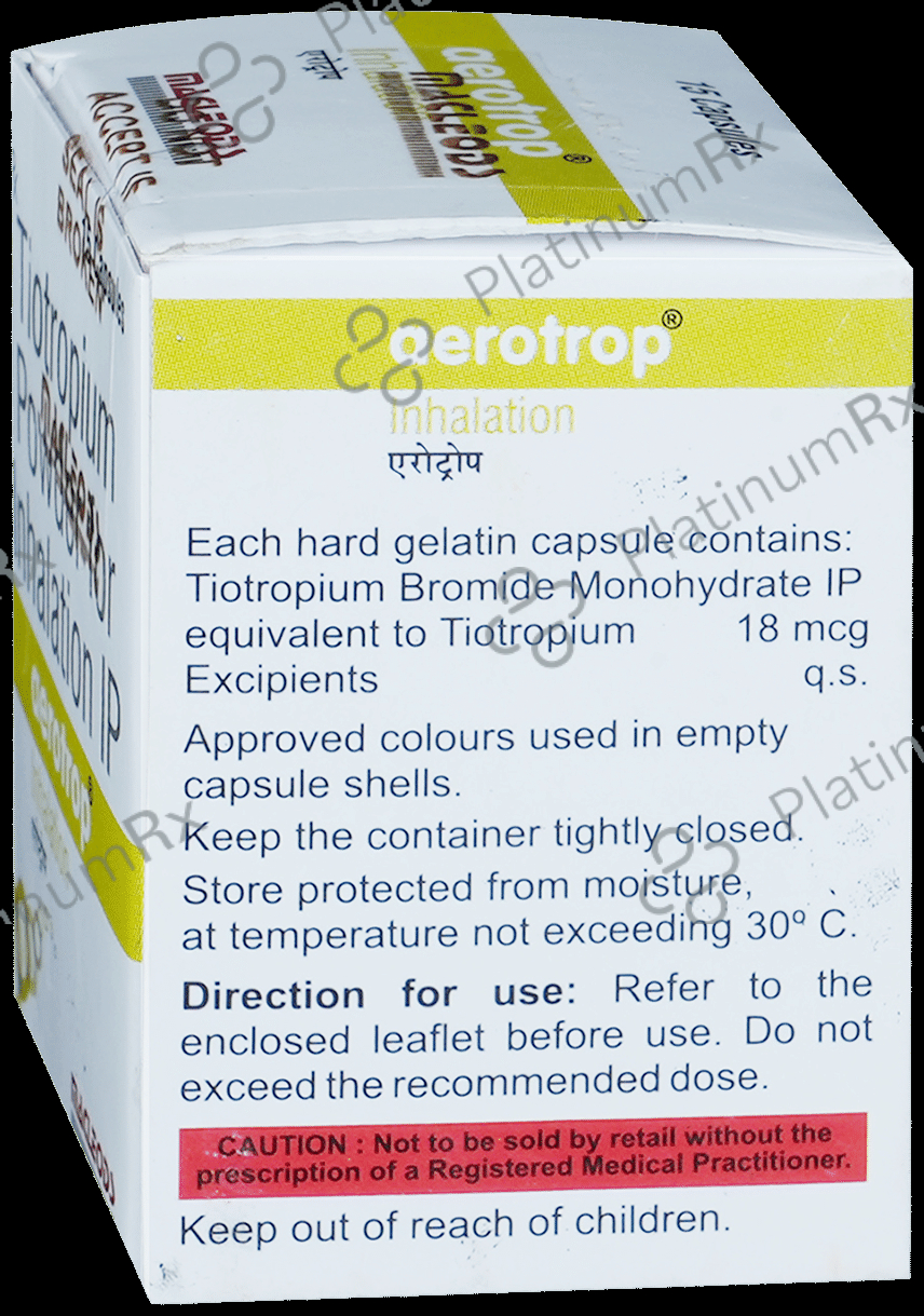 Aerotrop Inhalation 15 capsules