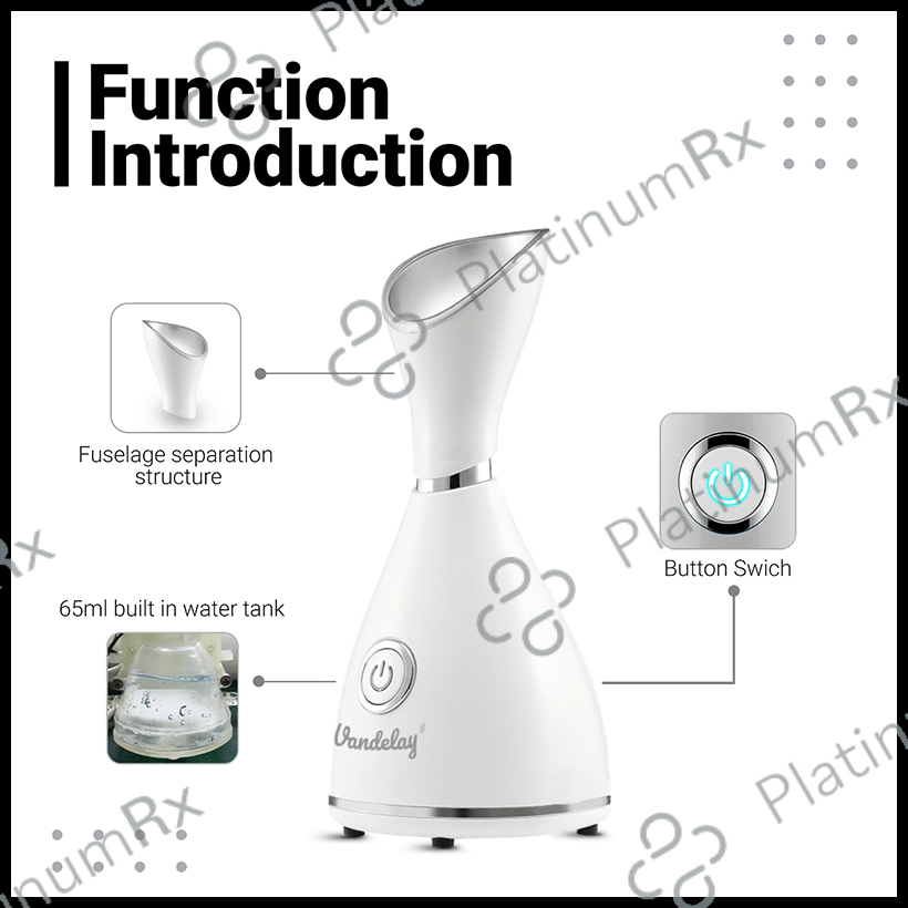 Vandelay VFS950 Facial Nano Steamer White