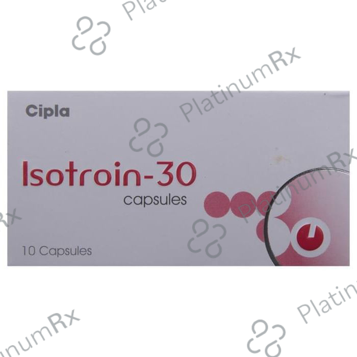 Isotroin 30mg Capsule 10s