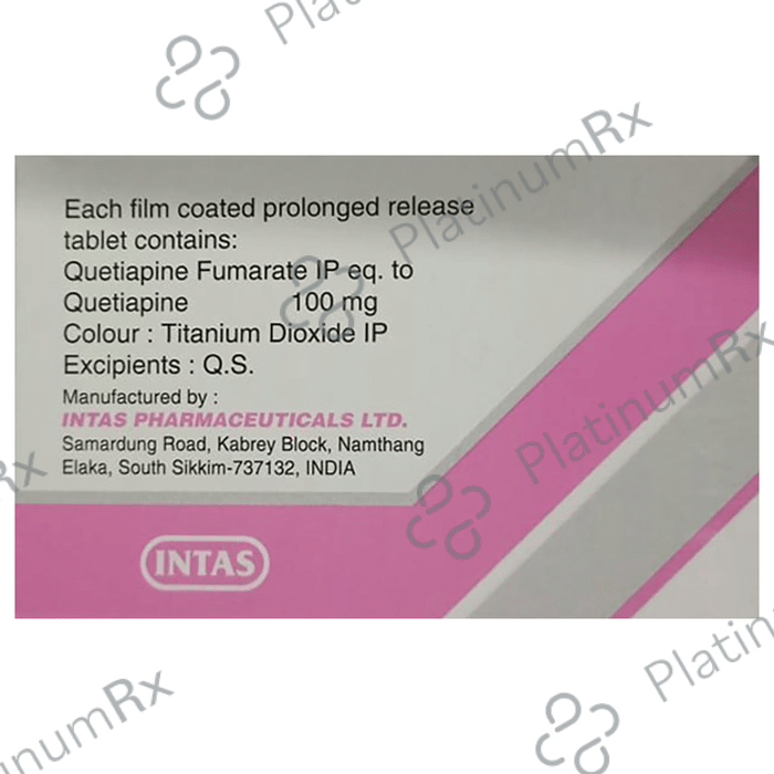 Qutan SR 100mg Tablet 10s