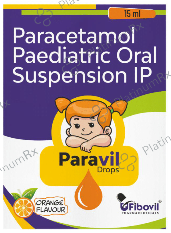 Paravil Oral Drops Orange