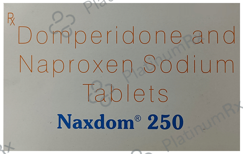 Naxdom 10/250mg Tablet 15s