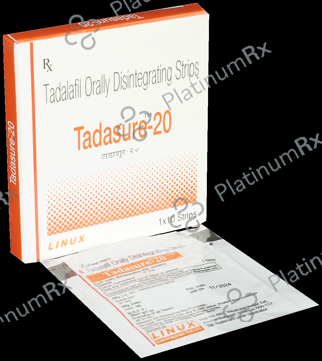 Tadasure 20mg Disintegrating Strip 1s