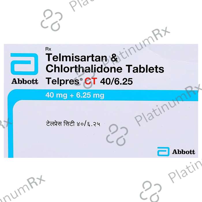 Telpres CT 6.25/40mg Tablet 15s