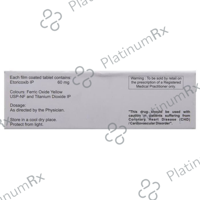 Etosaid 60mg Tablet 10s
