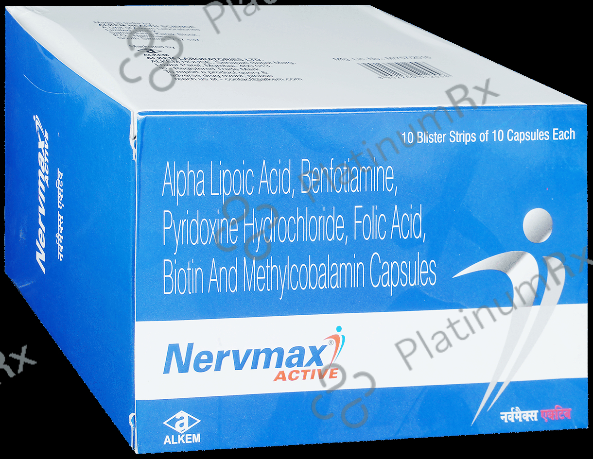 Nervmax Active Capsule 10s
