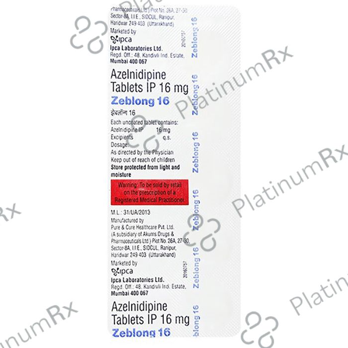 Zeblong 16mg Tablet 10s