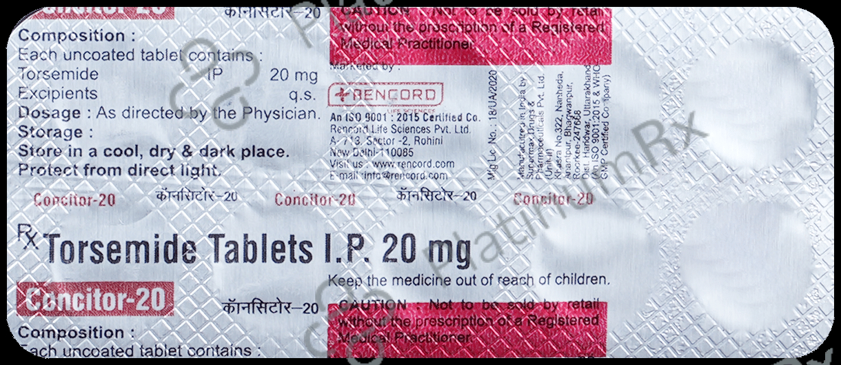 Concitor 20 Tablet