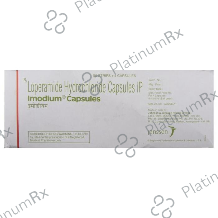 Imodium 2mg Capsule 4s