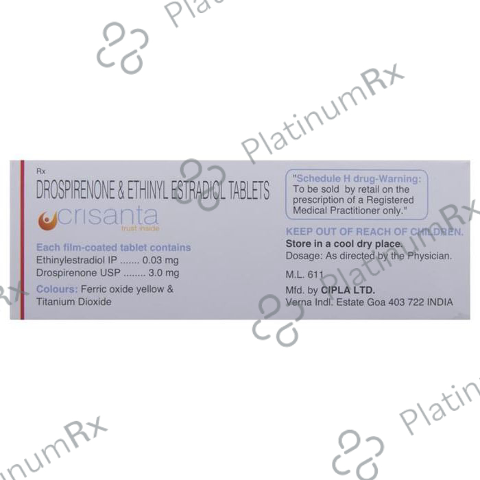 Crisanta 3/0.035mg Tablet 21s