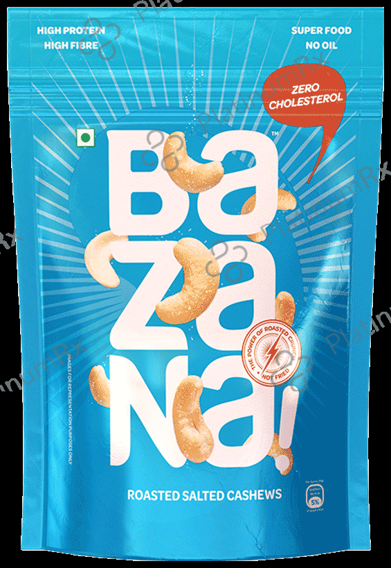 Bazana Roasted Salted Cashews 36 gm