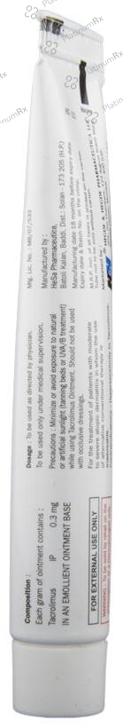 Hhmus 0.03% Ointment 10gm