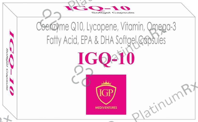 IGP Mediventures IGQ 10 Softgel Capsule
