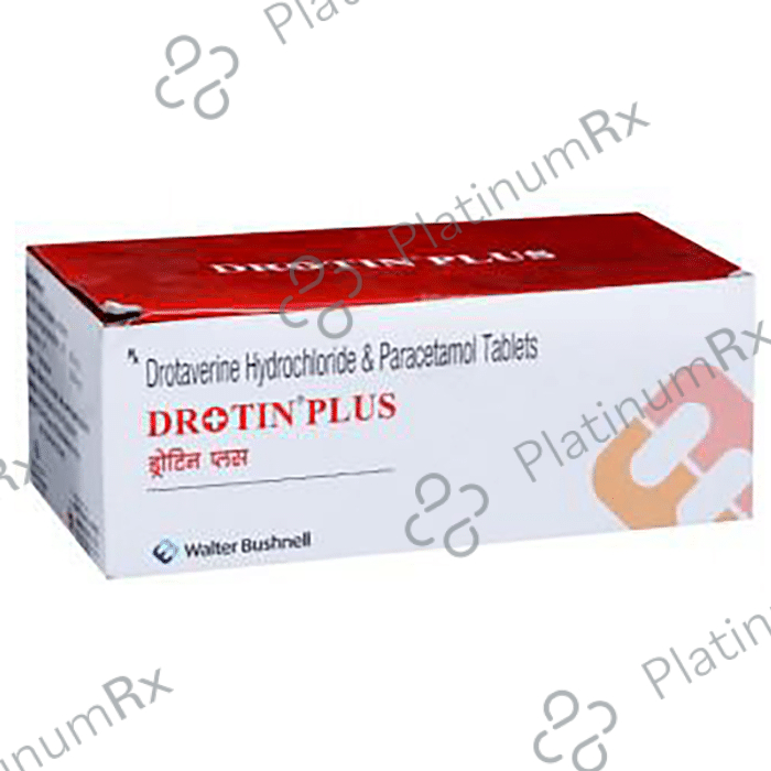 Drotin Plus 80/500mg Tablet 10s
