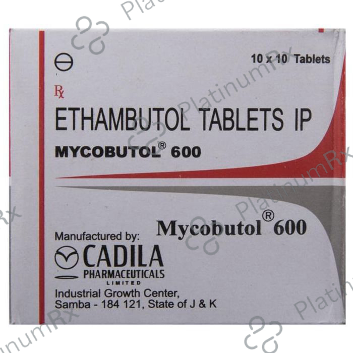 Mycobutol 600 Tablet