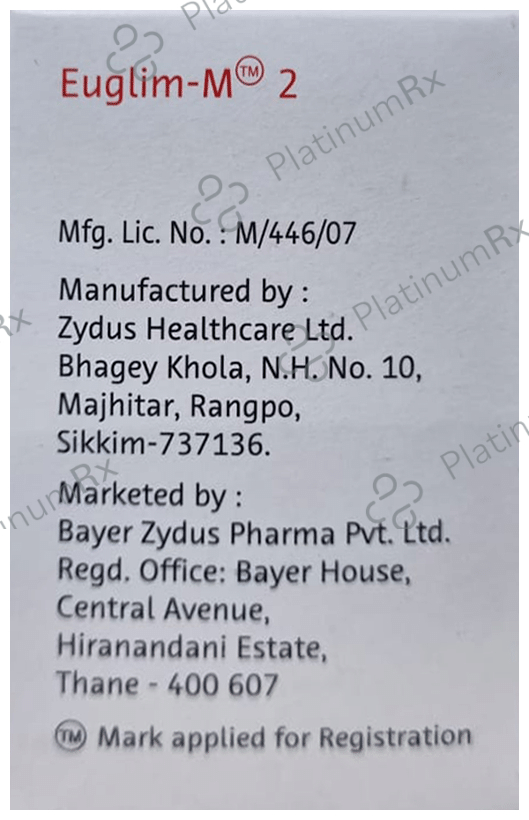 Euglim M 2/500mg Tablet PR 10s