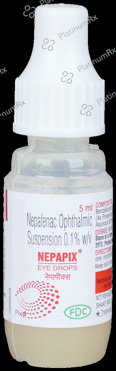 Nepapix 0.1% Eye Drop 5ml