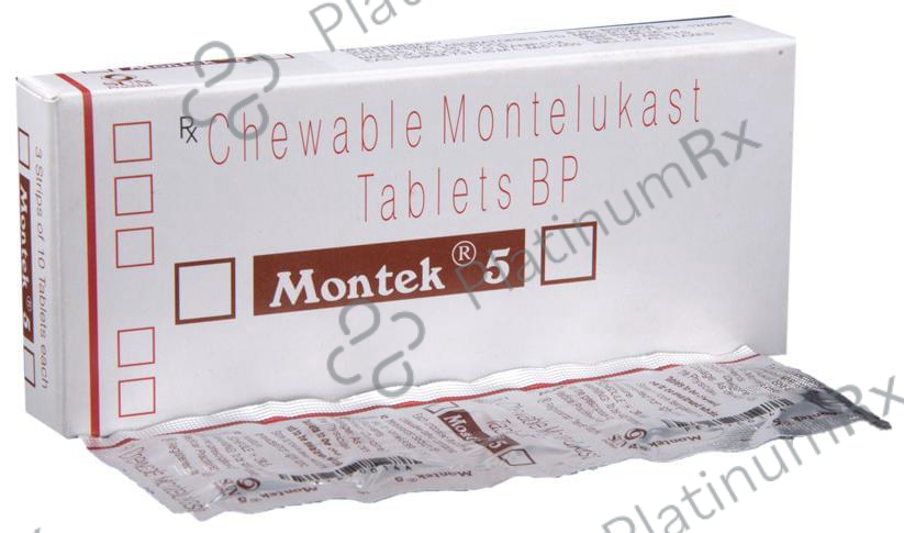 Montek 5 Chewable Tablet