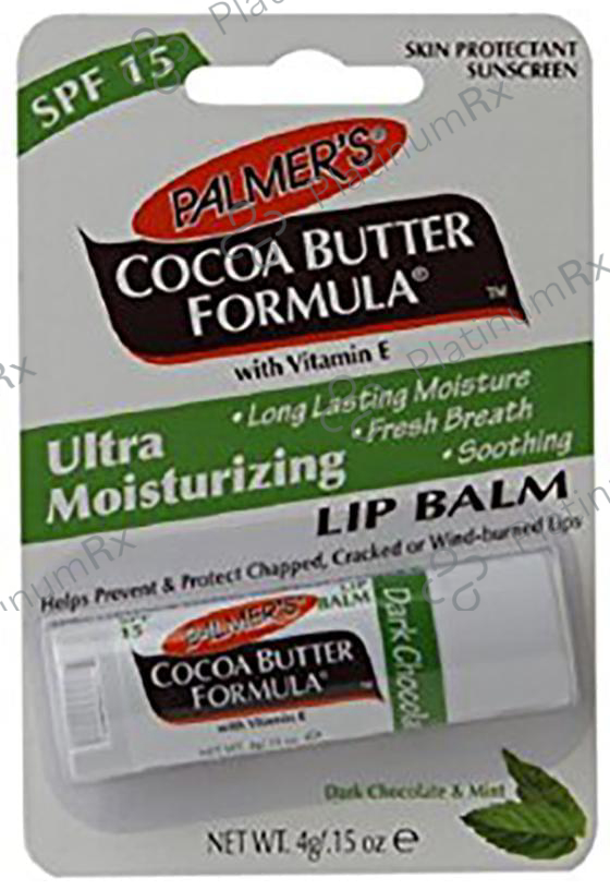Palmer's Cocoa Butter Formula Ultra Moisturizing Lip Balm Dark chocolate & mint
