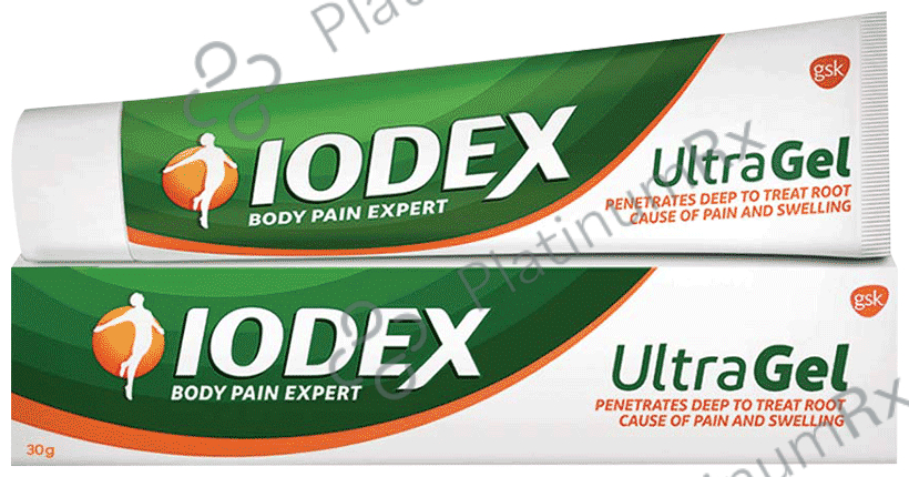 Iodex Ultra Pain & Swelling Relief Gel 30 gm