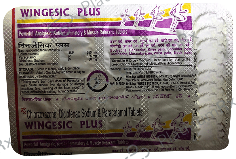 Wingesic Plus Tablet
