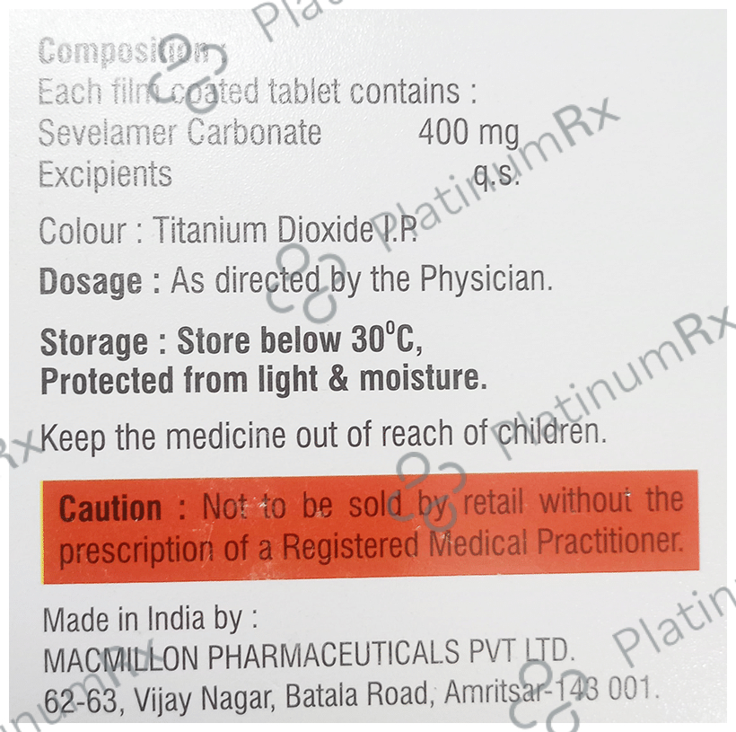 Velacar 400mg Tablet