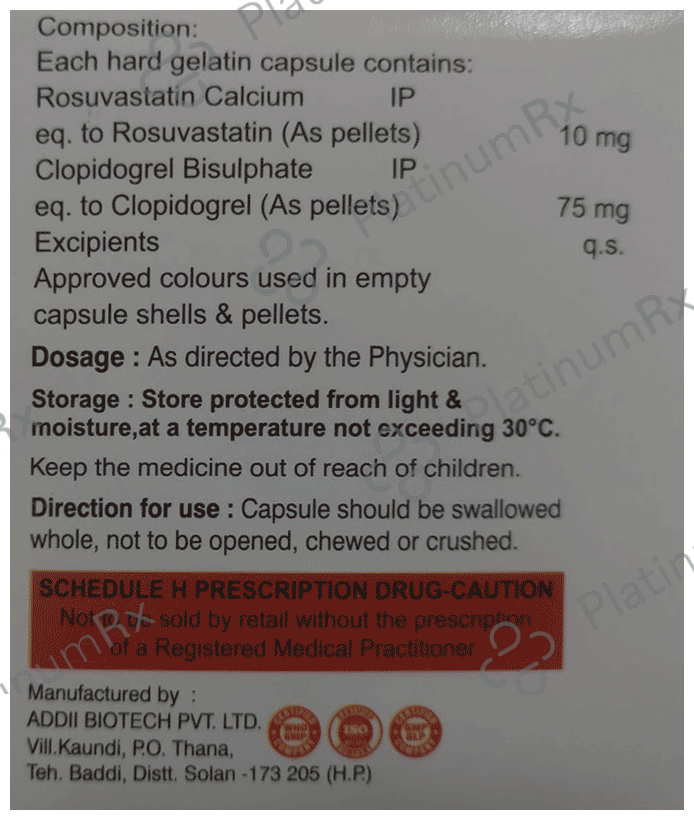 Rourax-CV 10 Tablet