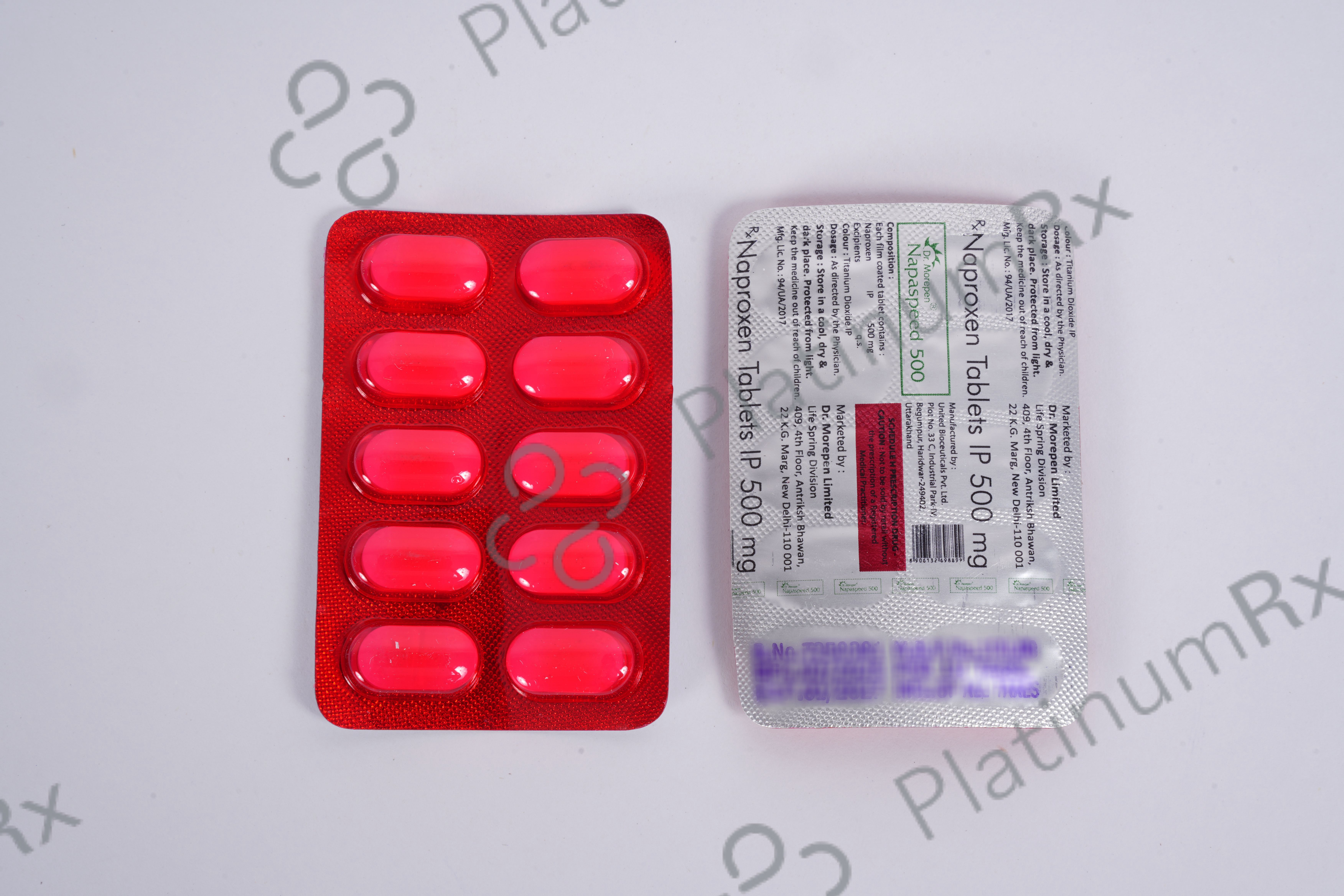 Napaspeed 500mg Tablet 10s