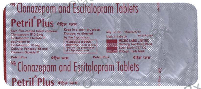 Petril Plus Tablet 10 Tablet