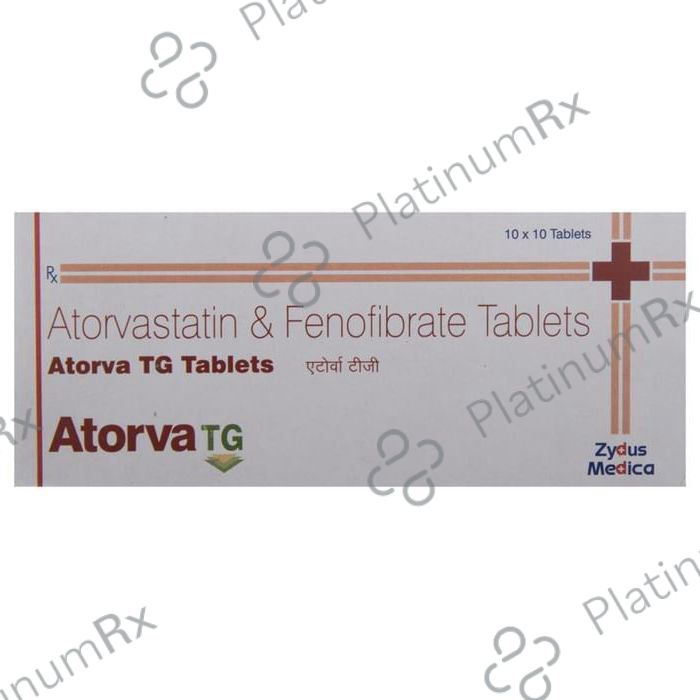 Atorva TG 10/160mg Tablet 10s