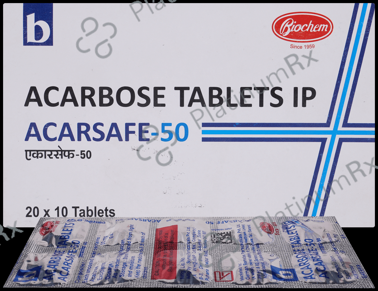 Acarsafe 50mg Tablet 10s
