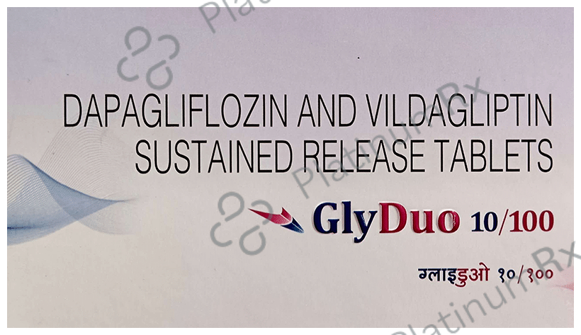 GlyDuo 10/100mg Tablet SR 10s