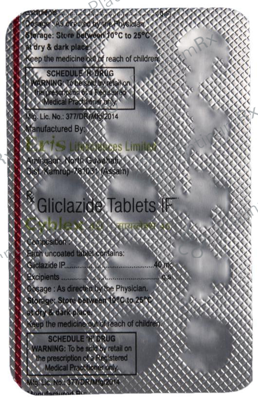 Cyblex 40mg Tablet 15s