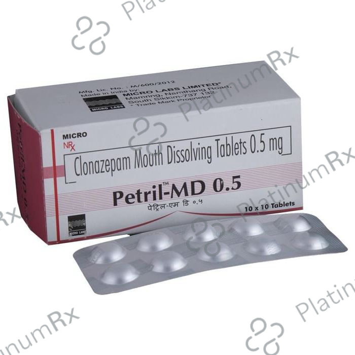 Petril-MD 0.5 Tablet 10 Tablet MD
