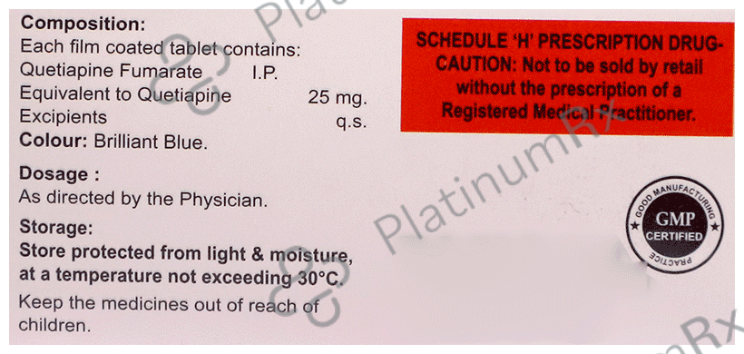 Qvatic 25 Tablet