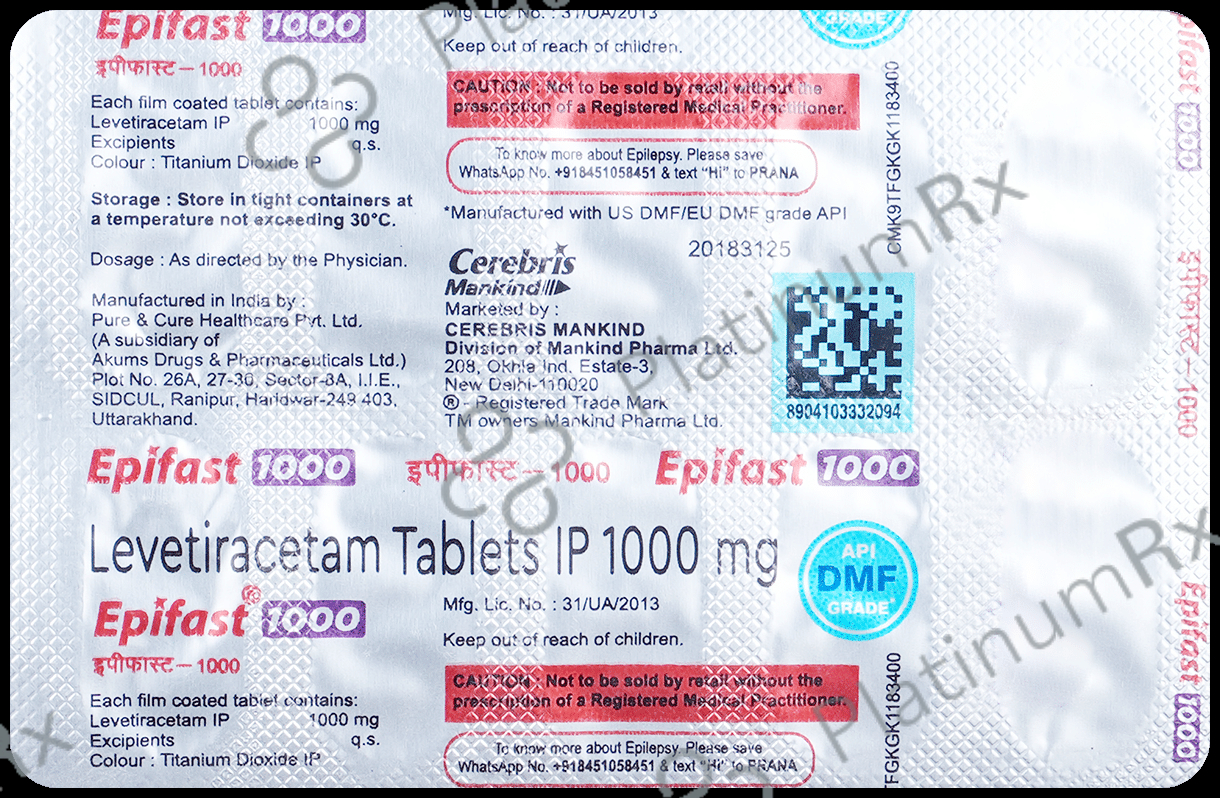 Epifast 1000 Tablet