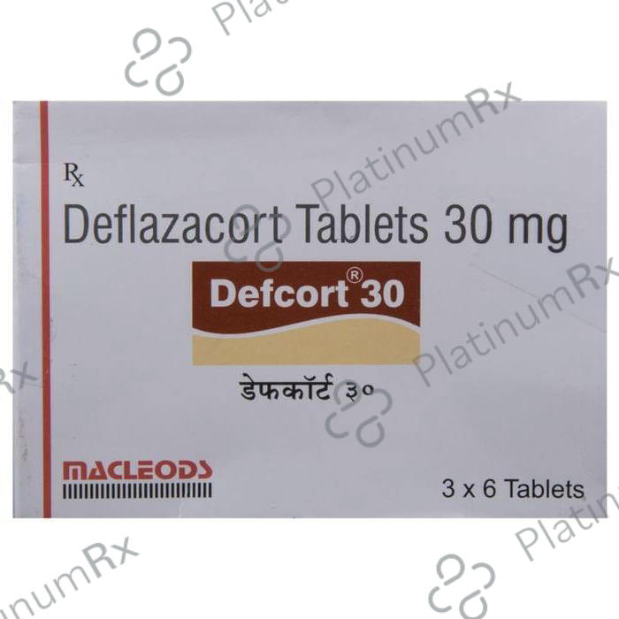 Defcort 30mg Tablet 6s