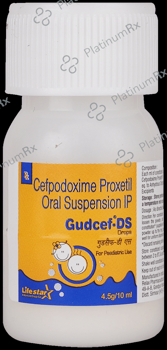Gudcef DS 50mg Oral Drop 10ml