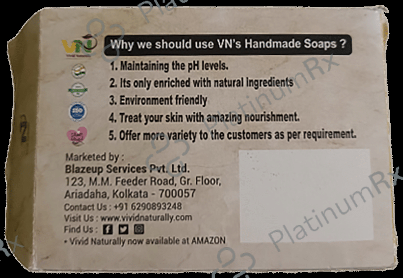 Vivid Naturally Handmade Herbal Soap Coffee & Honey