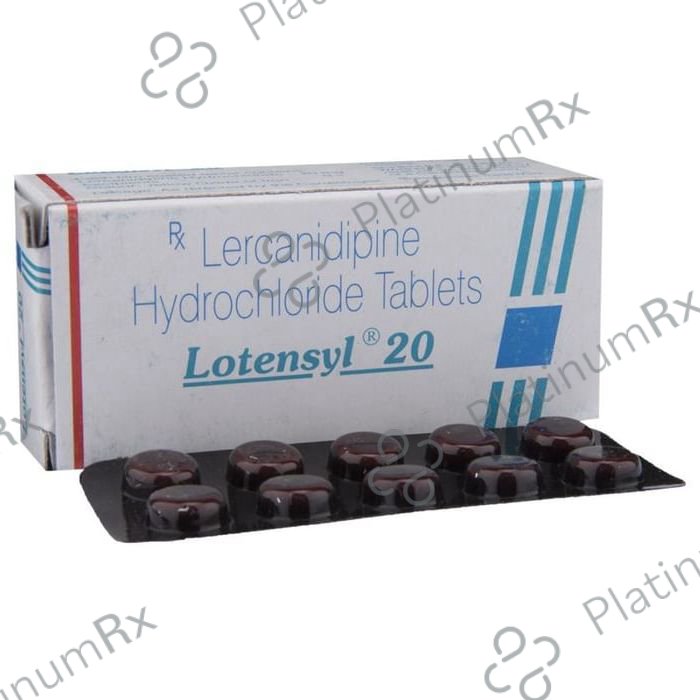 Lotensyl 20 Tablet