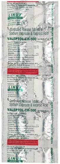 Valeptol CR 500 Tablet 10s