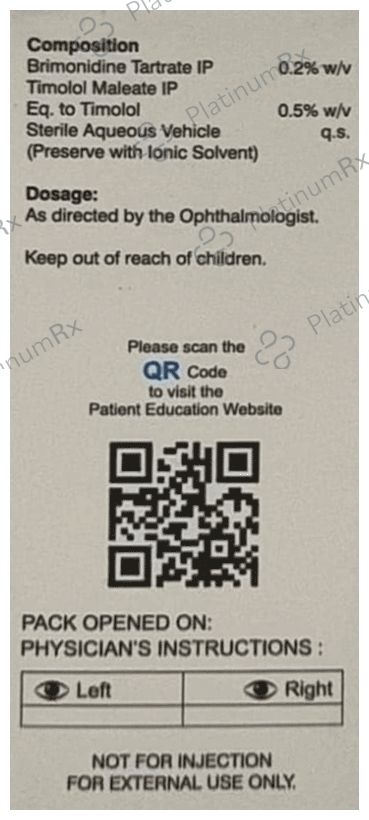 Rimoflo -T Eye Drop BAK Free 5ml