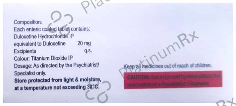 Dugo 20mg Tablet 10s