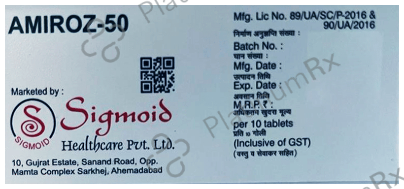 Amiroz 50 Tablet