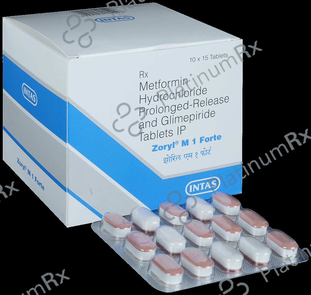 Zoryl M 1/1000mg Tablet PR 15s