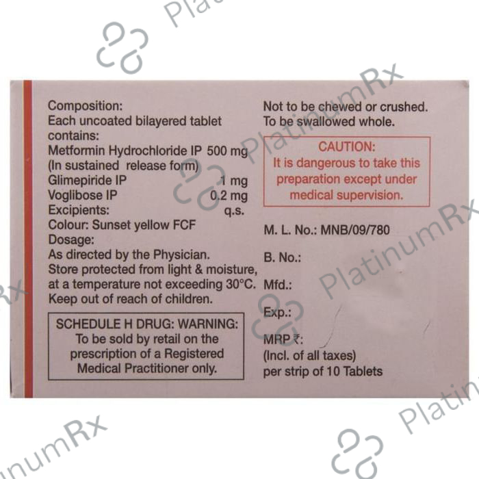 Trimegavog 1 Tablet SR 10 tablets