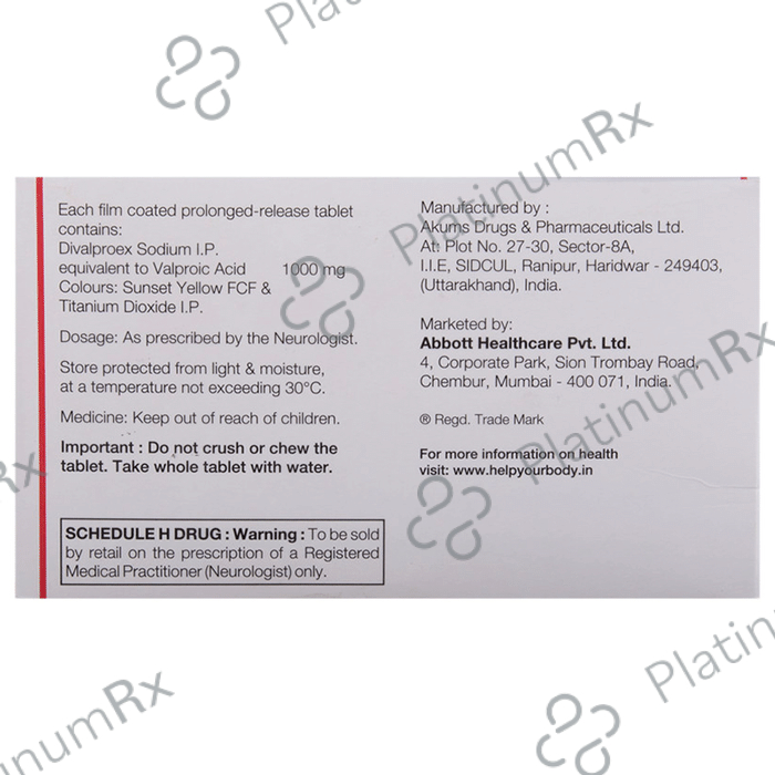 Valance OD 1g Eazy Glide Tablet PR